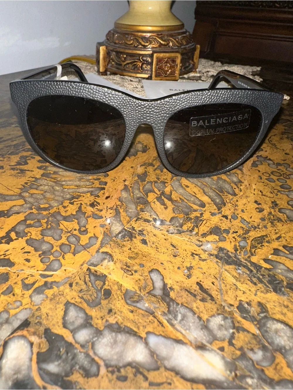 Balenciaga BA0024 Textured Sunglasses